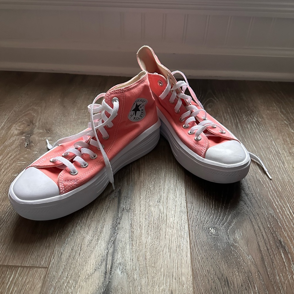 Converse Pink High-Top Sneakers